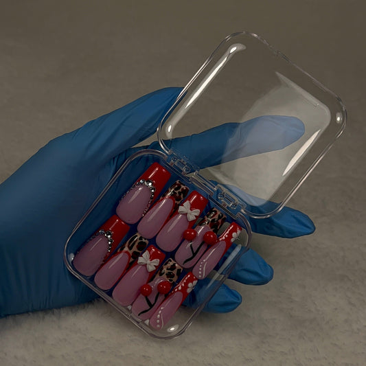 Nails CyGlow - Cherry